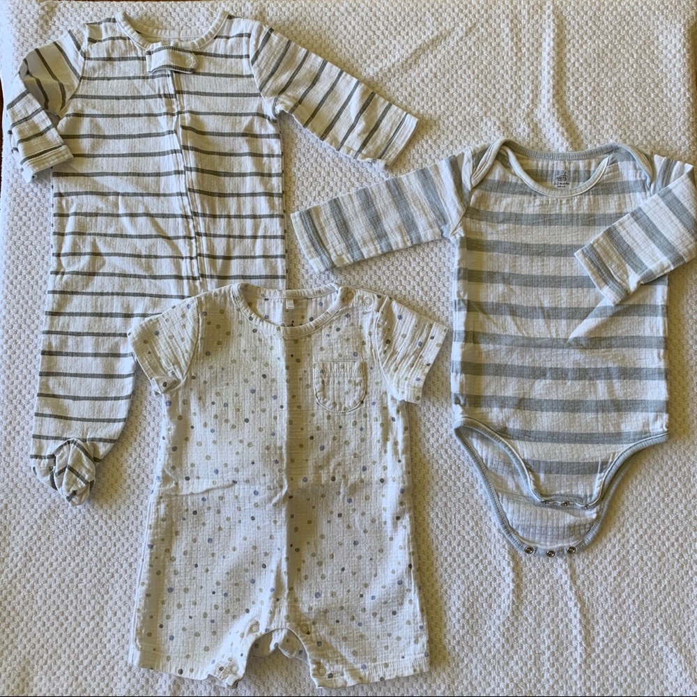 Lot of (3) Aden Pieces - 0-3M & 3-6M